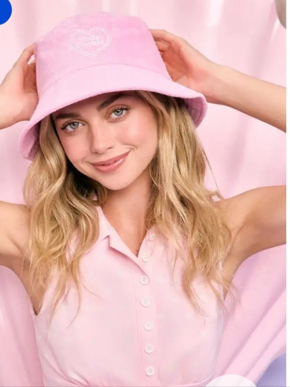Cider Polly Pocket™ X Cider Softie Pink Bucket Hat